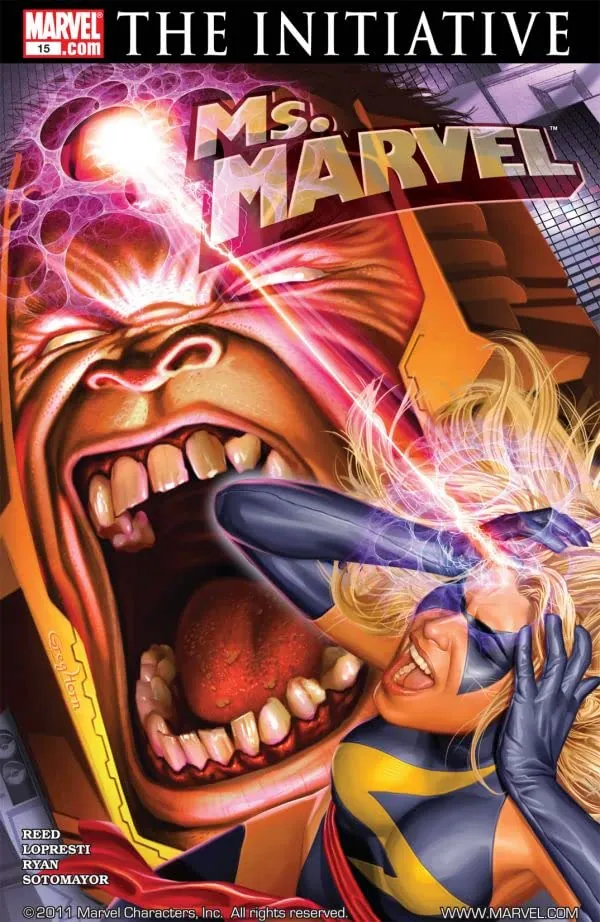 Cover of Ms. Marvel #15