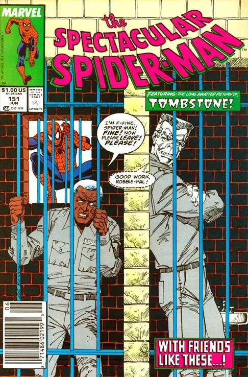 Cover of The Spectacular Spider-Man #151