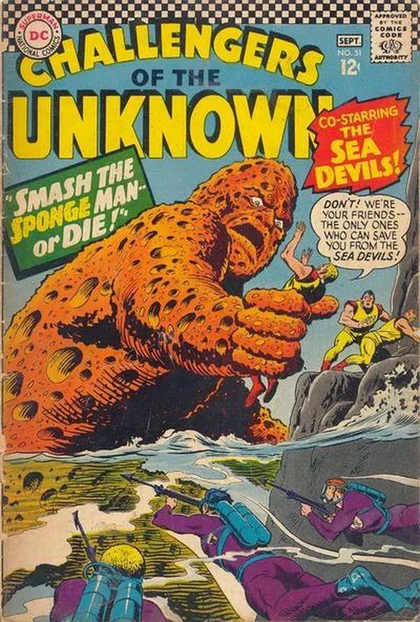 Cover of Challengers of the Unknown #51