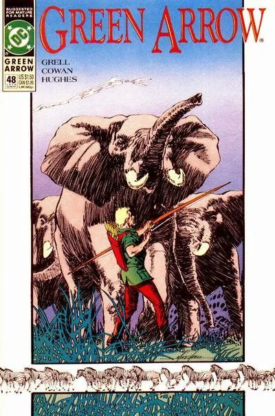 Cover of Green Arrow #48