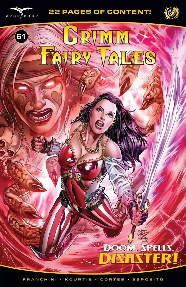 Cover of Grimm Fairy Tales #61