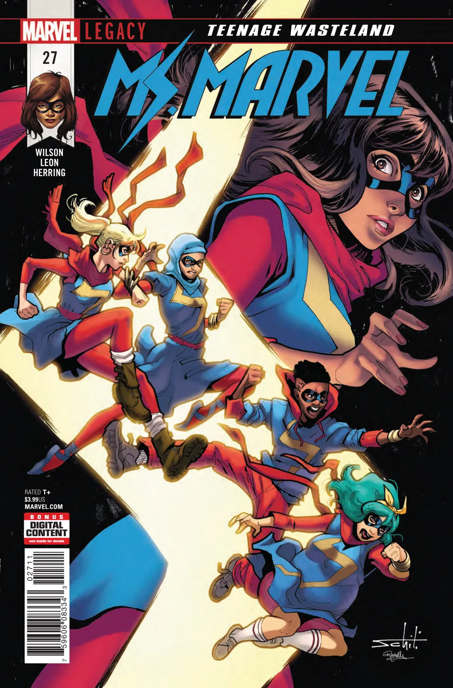Cover of Ms. Marvel #27