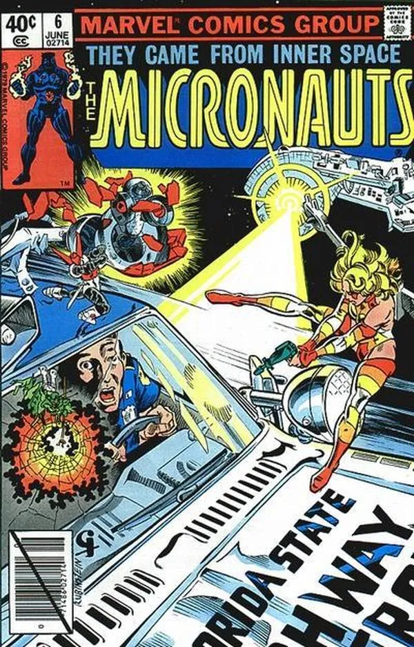 Cover of Micronauts #6