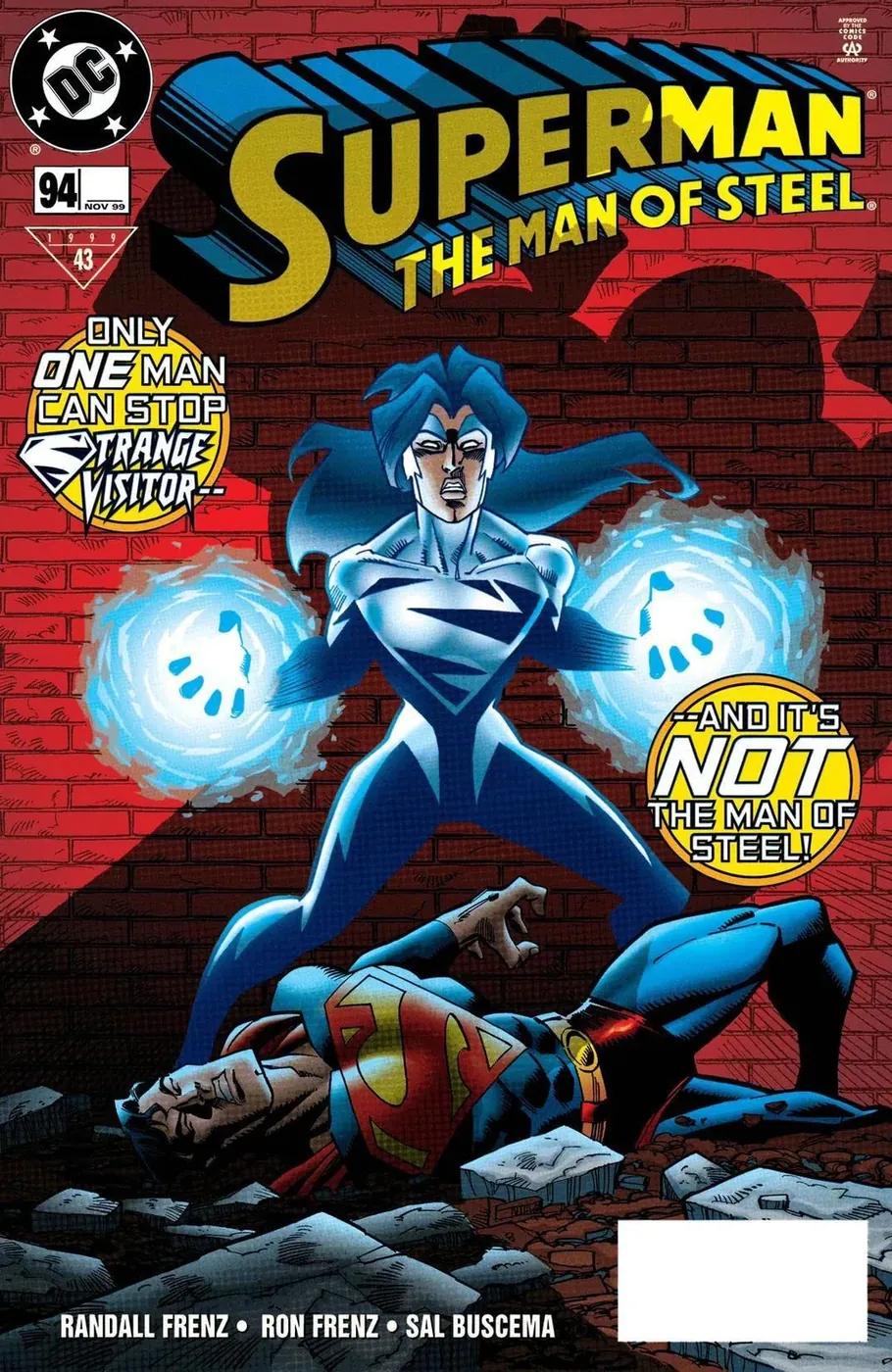 Cover of Superman: The Man of Steel #94