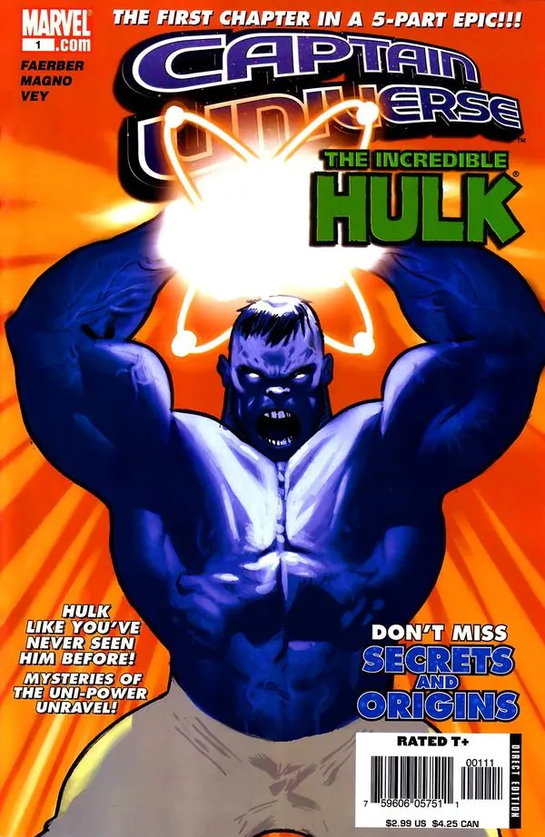 Cover of Captain Universe / Hulk #1
