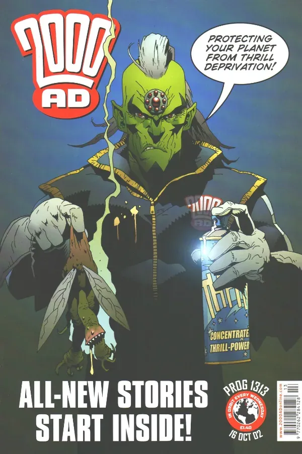 Cover of 2000 AD #1313