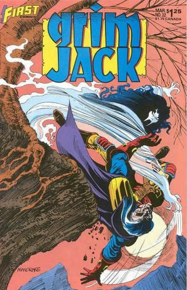 Cover of GrimJack #32
