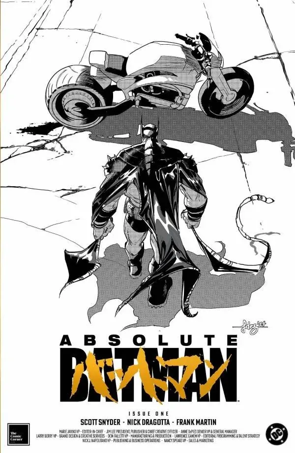 Cover of Absolute Batman #1