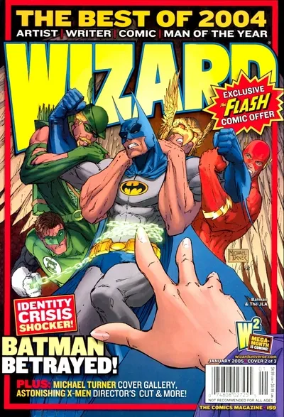 Cover of Wizard: The Comics Magazine #159