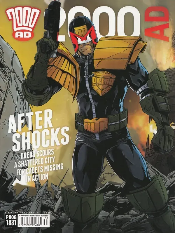 Cover of 2000 AD #1831