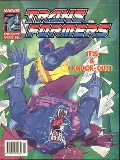 Cover of The Transformers #325