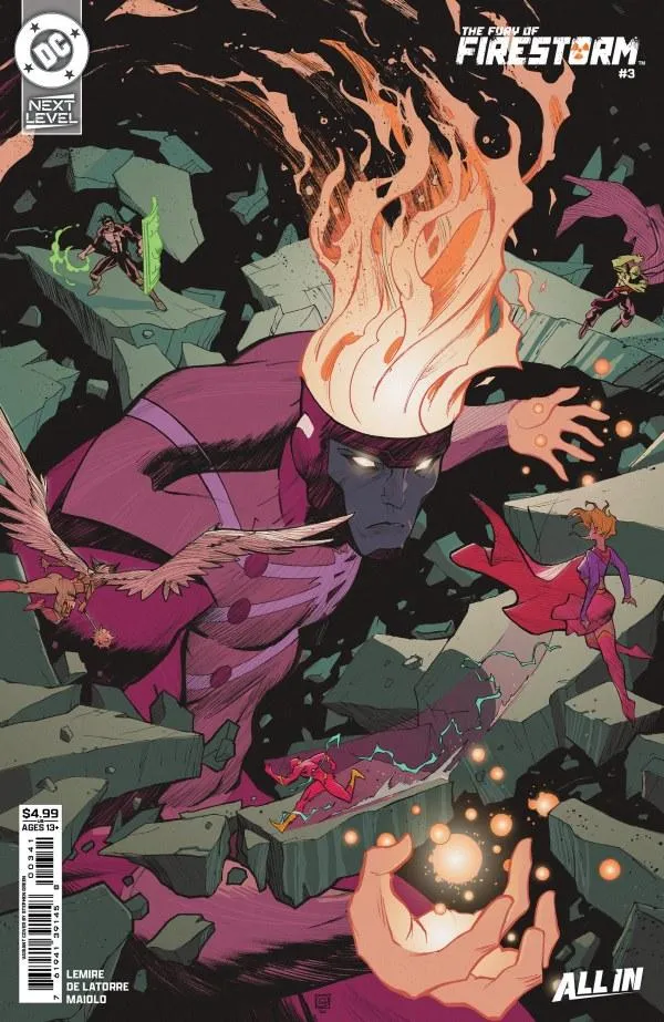 Cover of The Fury of Firestorm #3