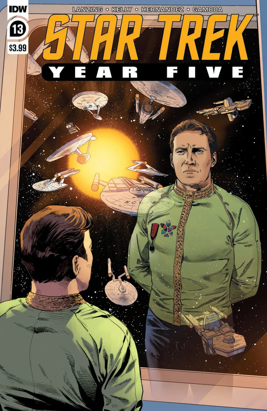 Cover of Star Trek: Year Five #13