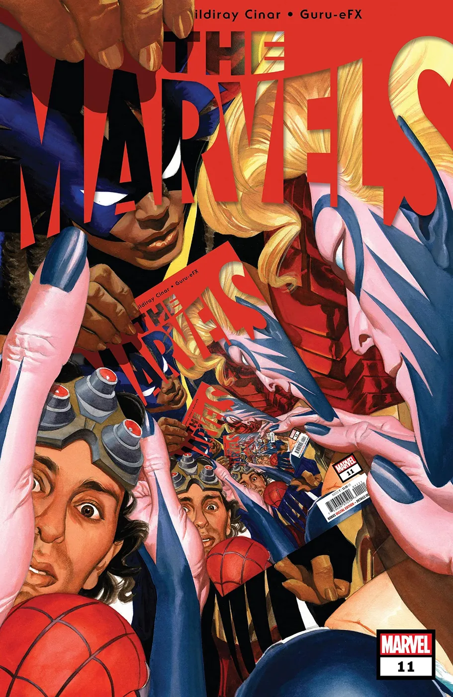 Cover of The Marvels #11