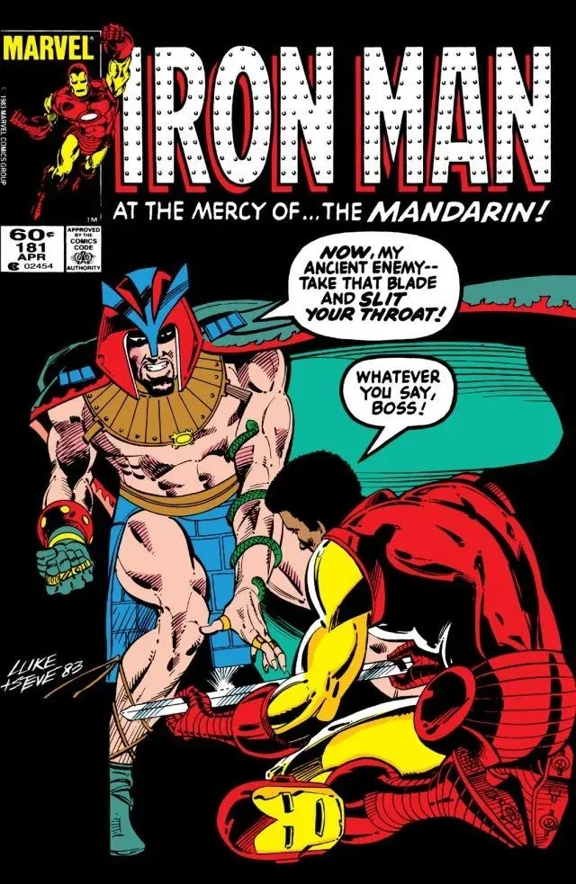 Cover of Iron Man #181