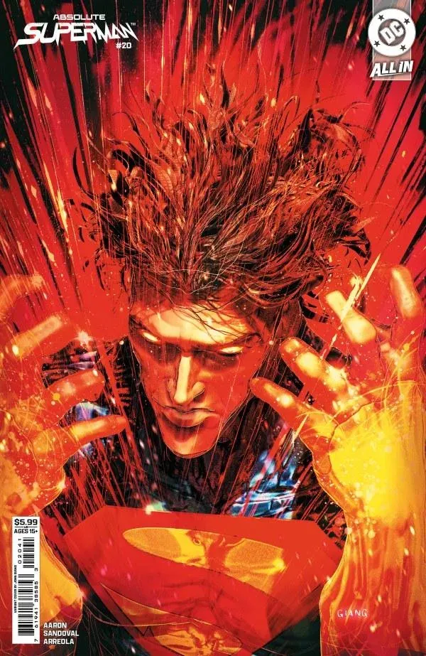 Cover of Absolute Superman #20