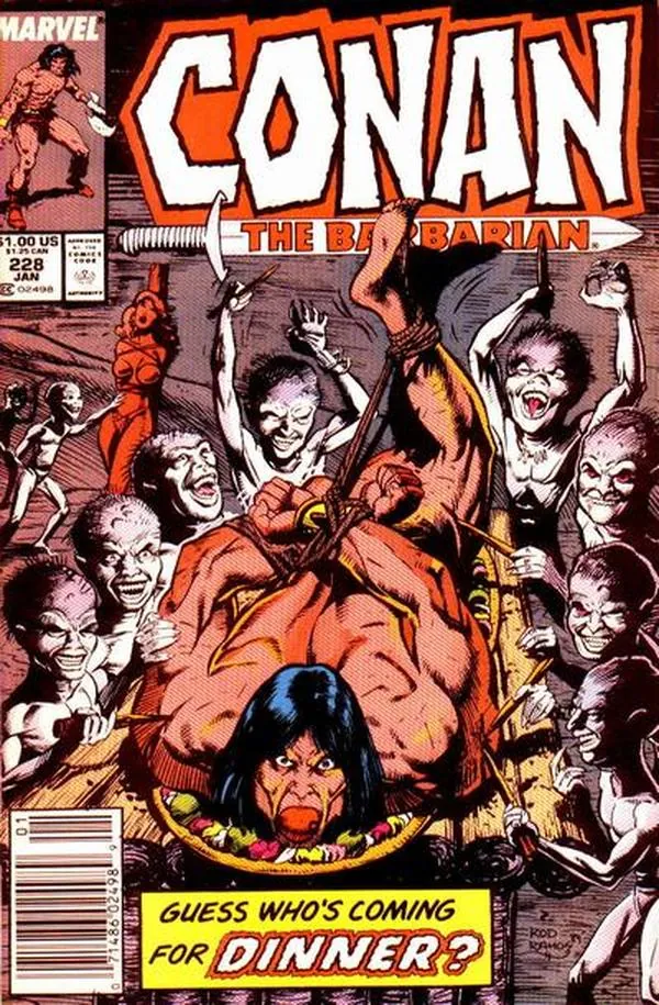 Cover of Conan the Barbarian #228