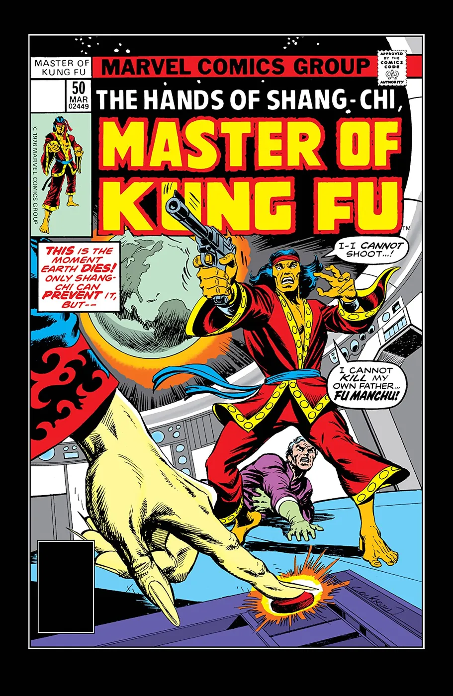 Cover of Master of Kung Fu #50