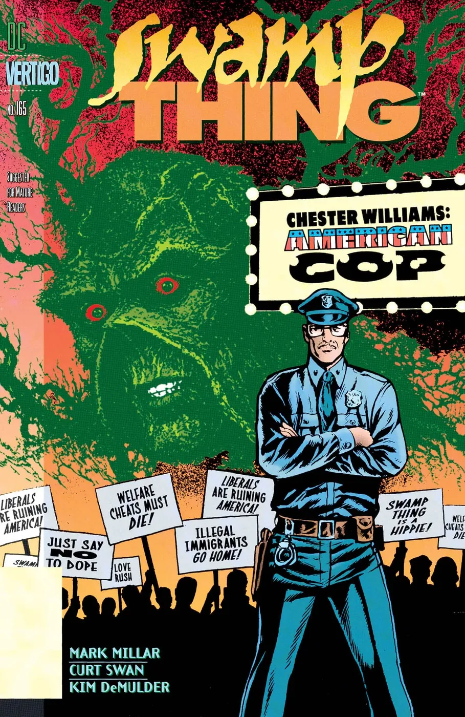 Cover of Swamp Thing #165