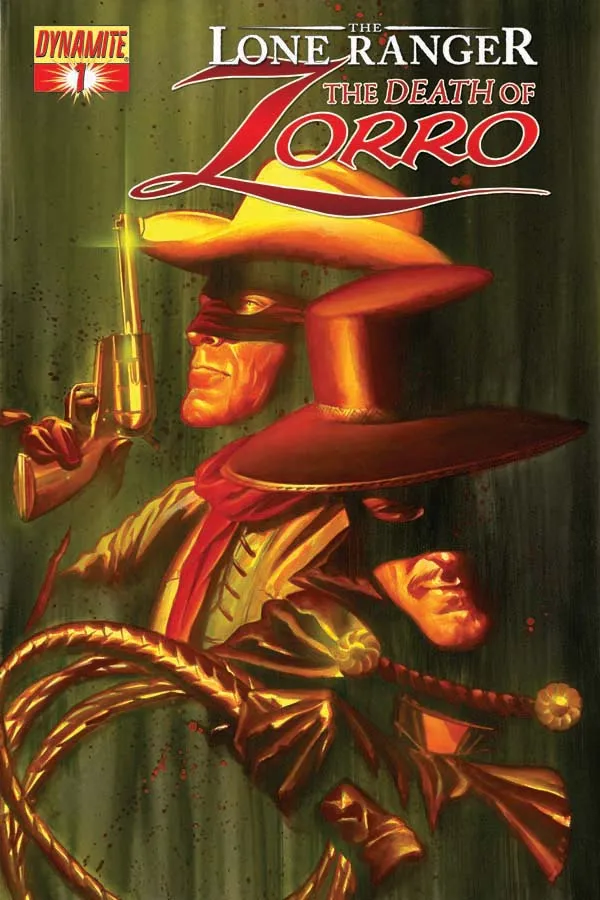 Cover of The Lone Ranger & Zorro: The Death of Zorro #1