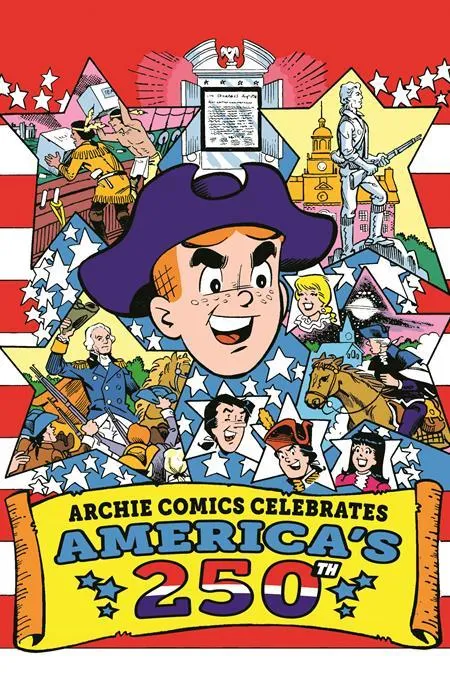Cover of Archie Comics Celebrates America's 250th #1