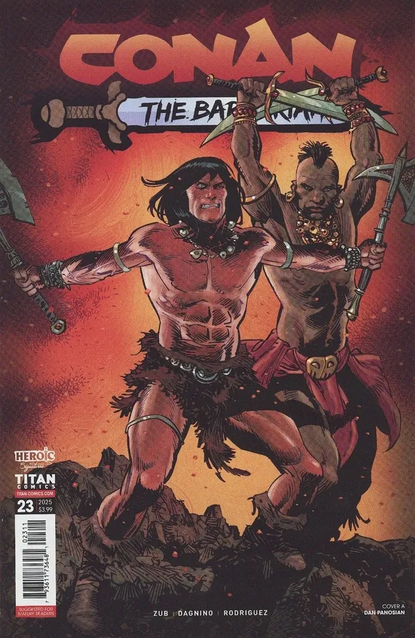 Cover of Conan: The Barbarian #23