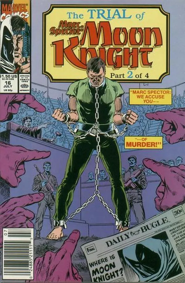 Cover of Marc Spector: Moon Knight #16