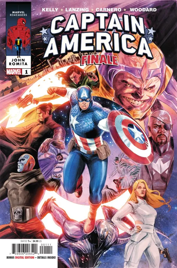 Cover of Captain America Finale #1