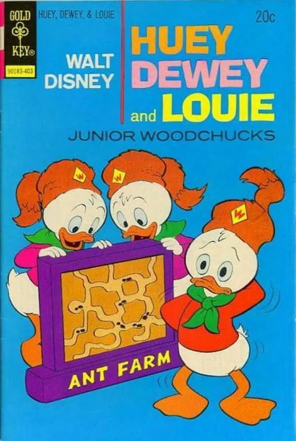 Cover of Walt Disney Huey, Dewey and Louie Junior Woodchucks #25