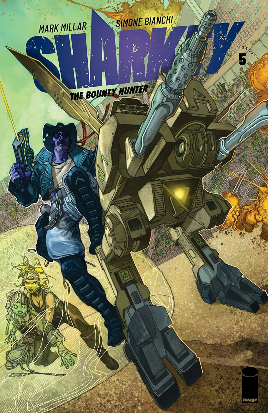 Cover of Sharkey the Bounty Hunter #5
