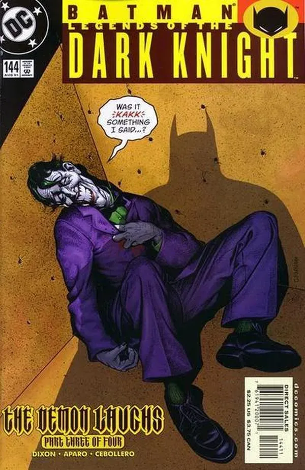Cover of Batman: Legends of the Dark Knight #144
