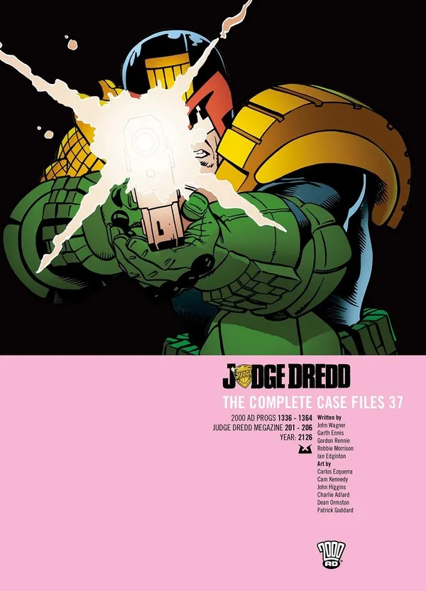 Cover of Judge Dredd: The Complete Case Files #37
