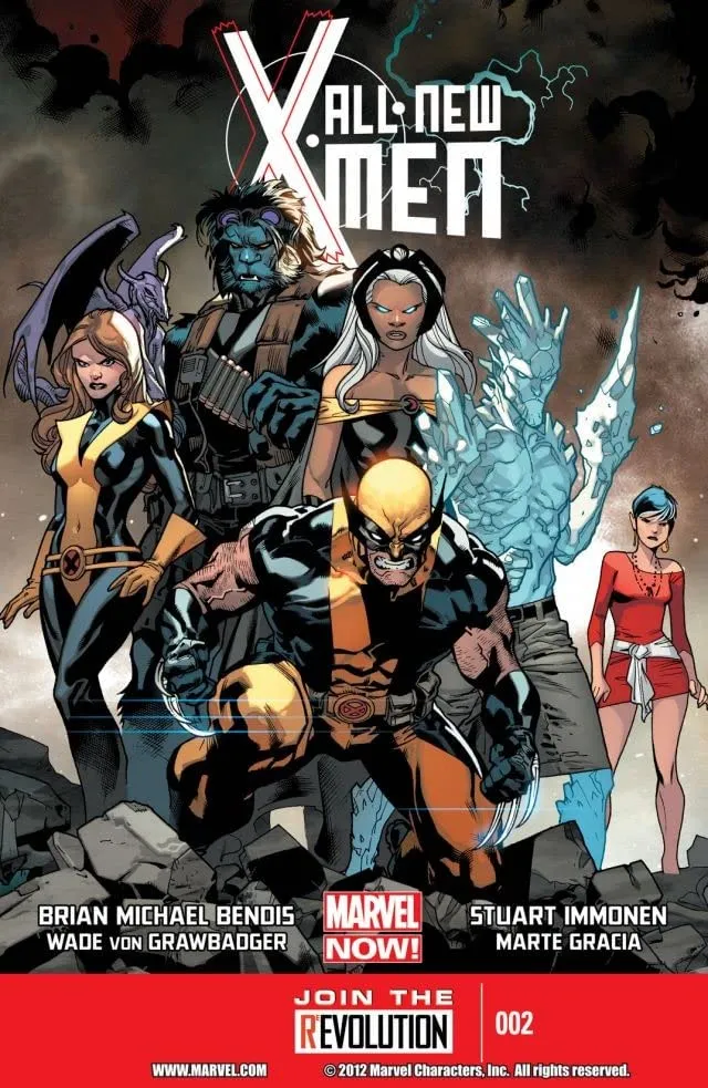 Cover of All-New X-Men #2