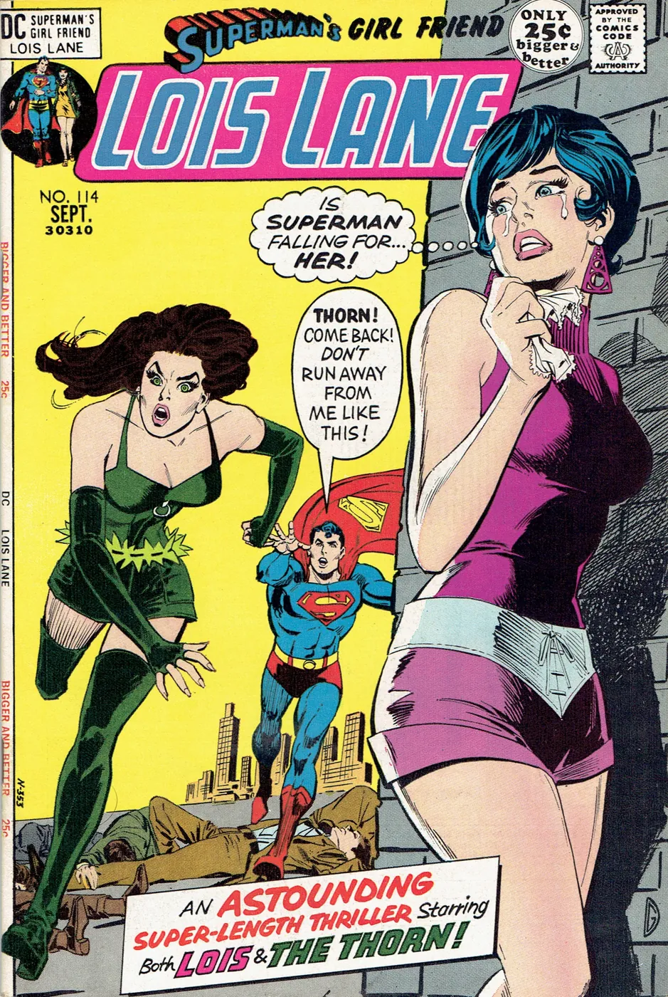 Cover of Superman's Girl Friend, Lois Lane #114