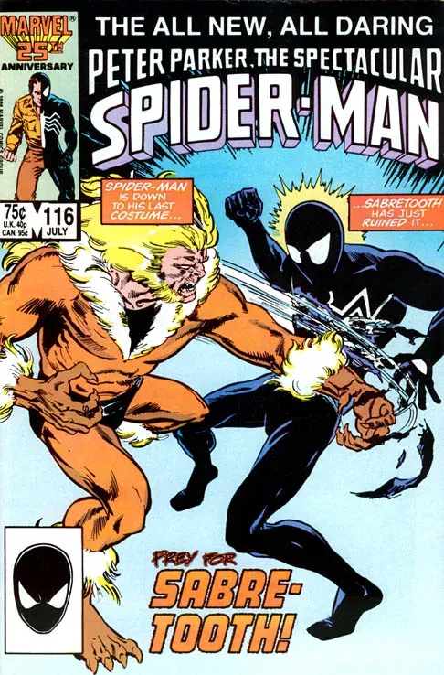 Cover of The Spectacular Spider-Man #116