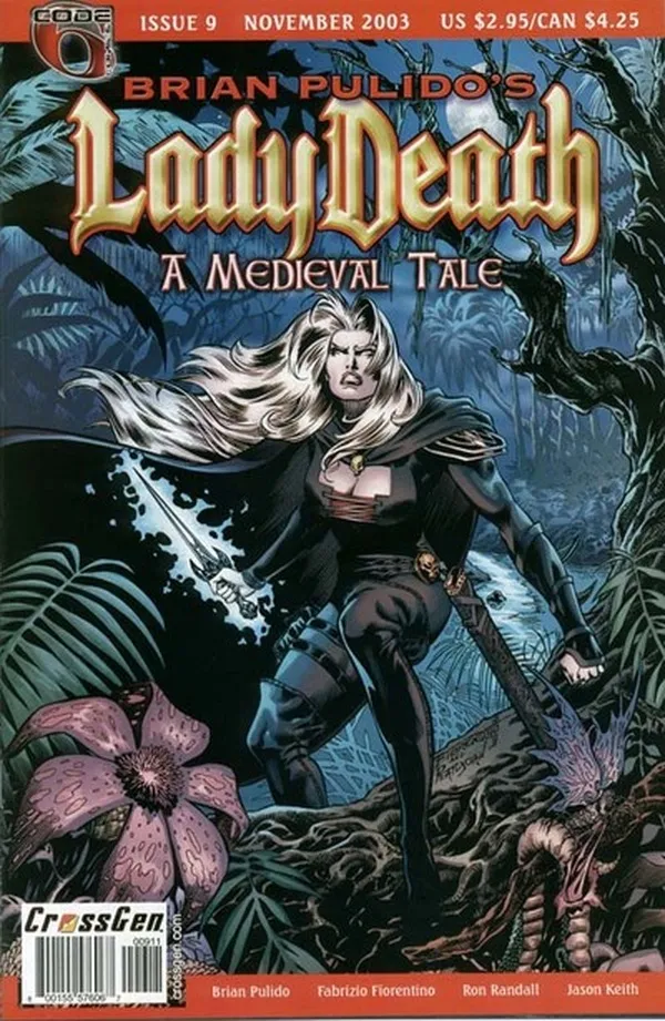 Cover of Brian Pulido's Lady Death: A Medieval Tale #9
