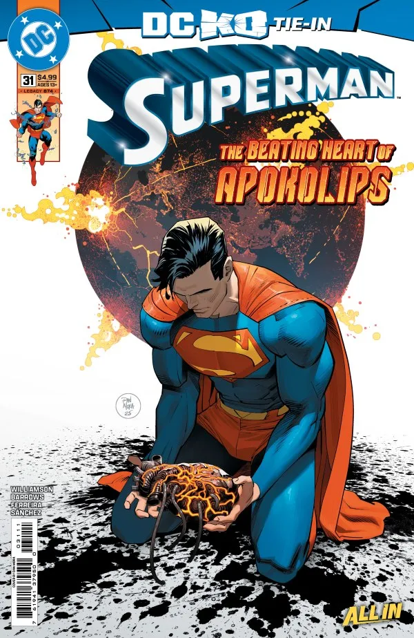 Cover of Superman #31 (874)