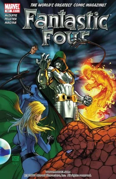 Cover of Fantastic Four #551