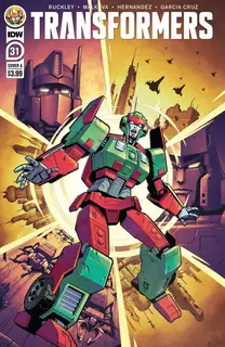 Cover of Transformers #31