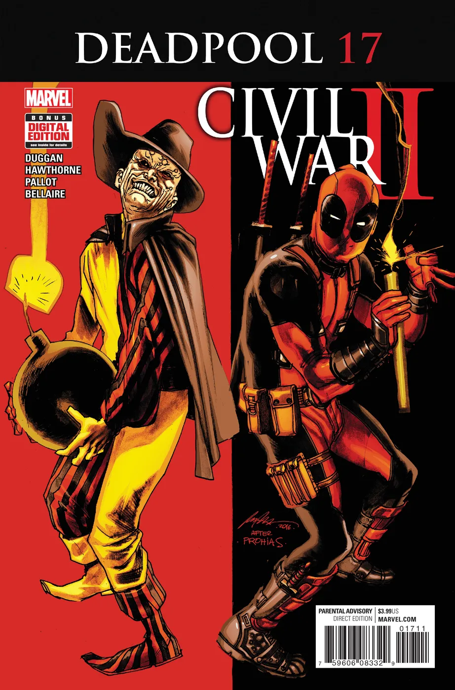 Cover of Deadpool #17