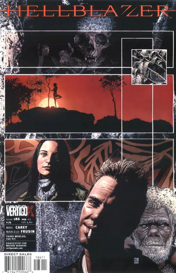 Cover of Hellblazer #186