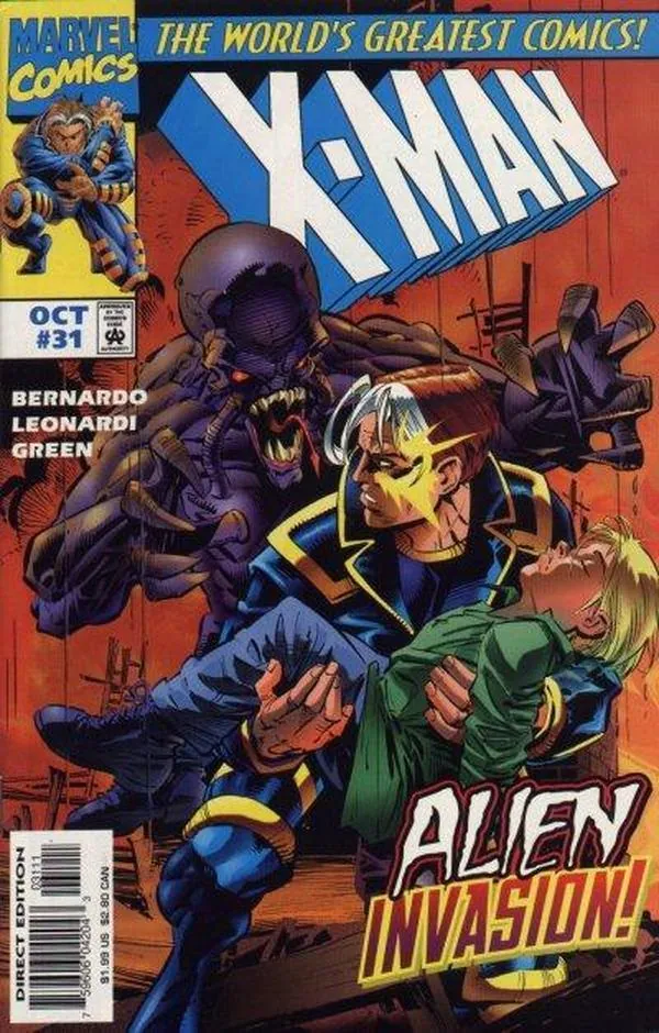 Cover of X-Man #31