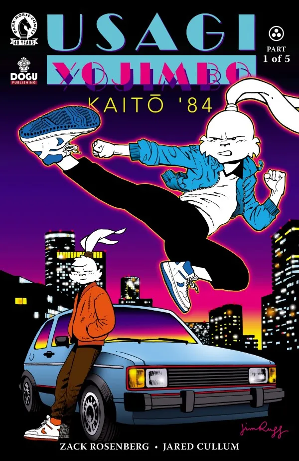 Cover of Usagi Yojimbo: Kaitō '84 #1