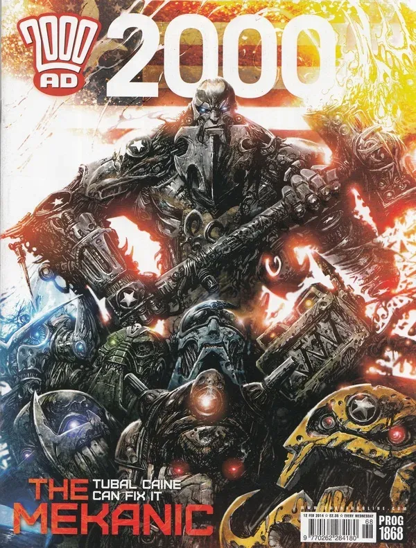 Cover of 2000 AD #1868