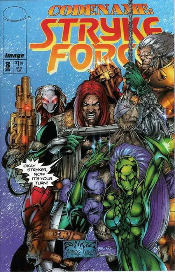 Cover of Codename: Stryke Force #8