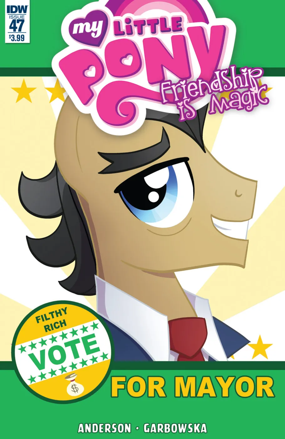 Cover of My Little Pony: Friendship Is Magic #47