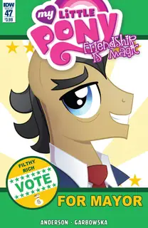 Cover of My Little Pony: Friendship Is Magic #47