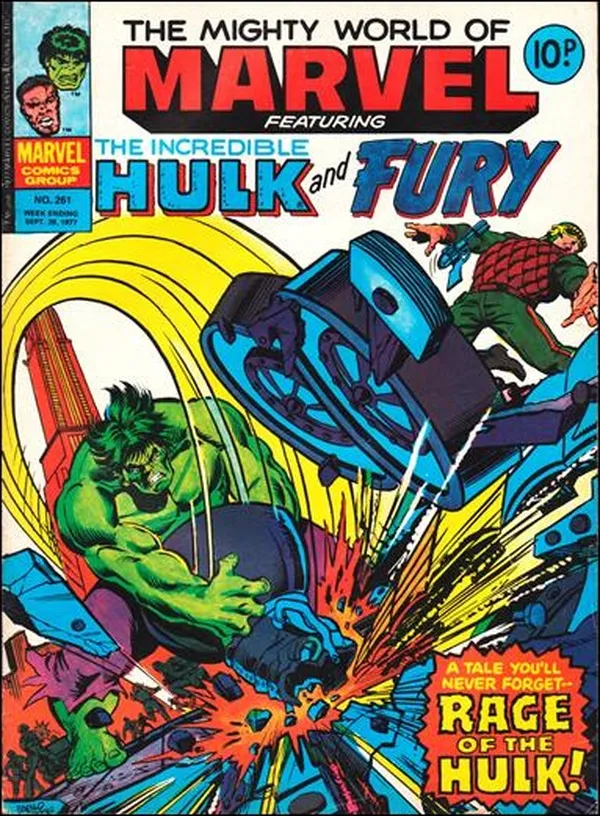 Cover of The Mighty World of Marvel #261