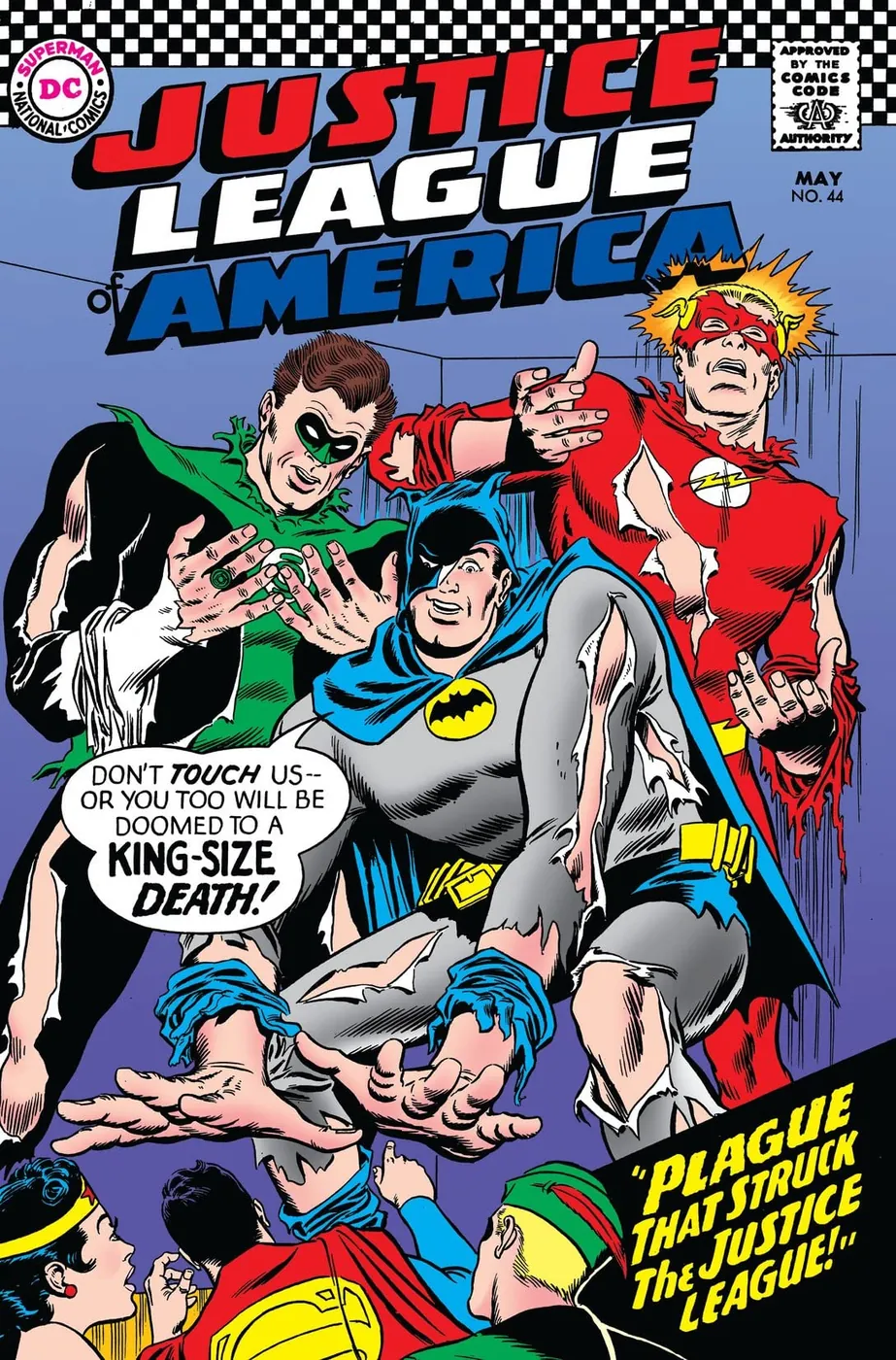 Cover of Justice League of America #44