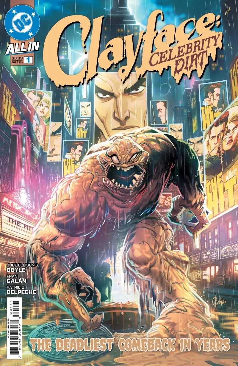 Cover of Clayface: Celebrity Dirt #1
